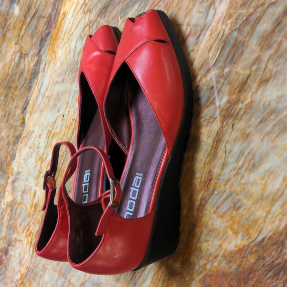 MODA Spana Red shoes -7.5 - Picture 4 of 9